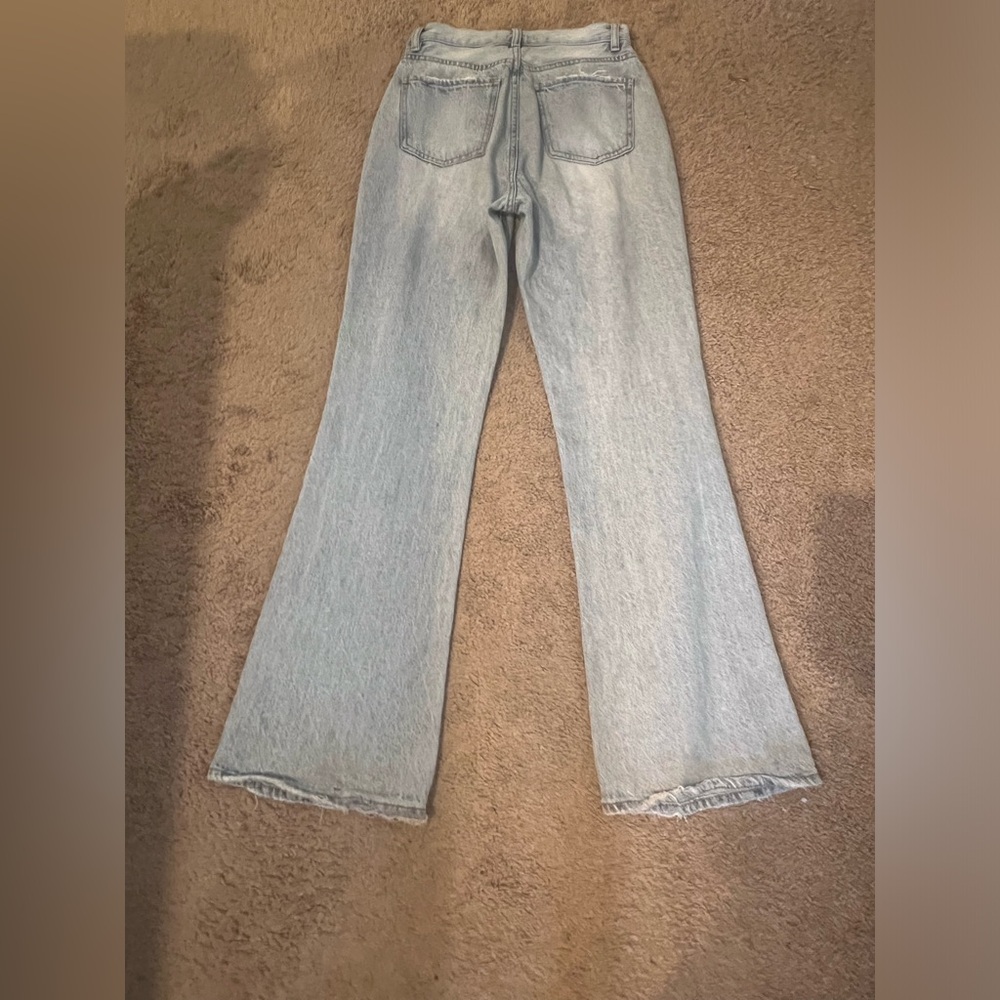 Light wash PAC SUN high rise bootcut